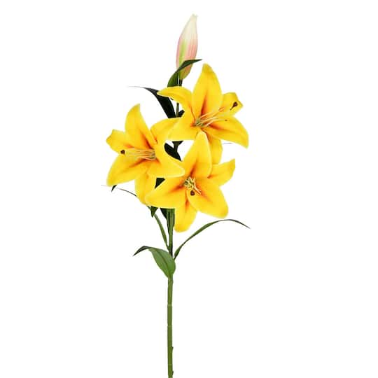 Yellow Lily Spray, 2ct.